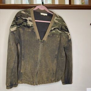 Gilded Intent Olive and Black Jacket